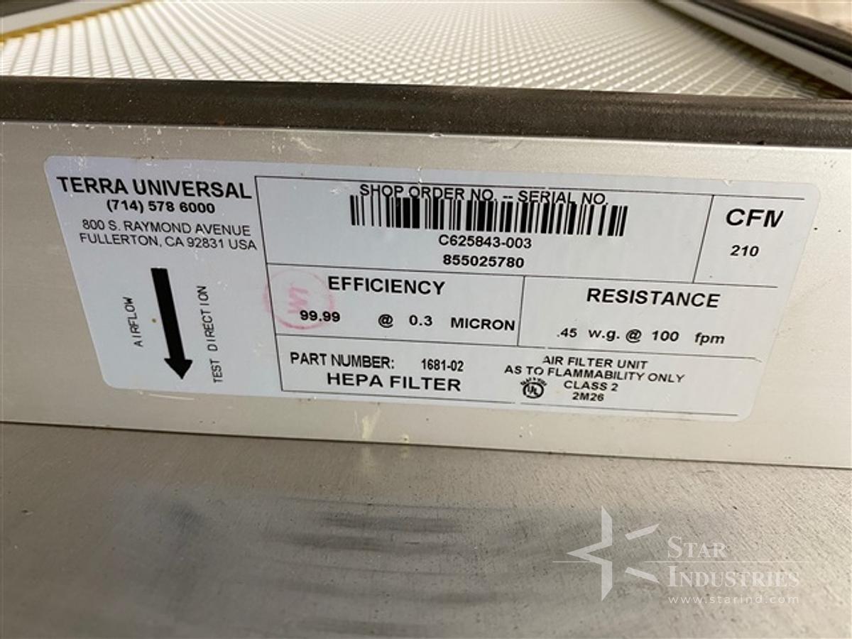 Used Terra Universal Clean Room