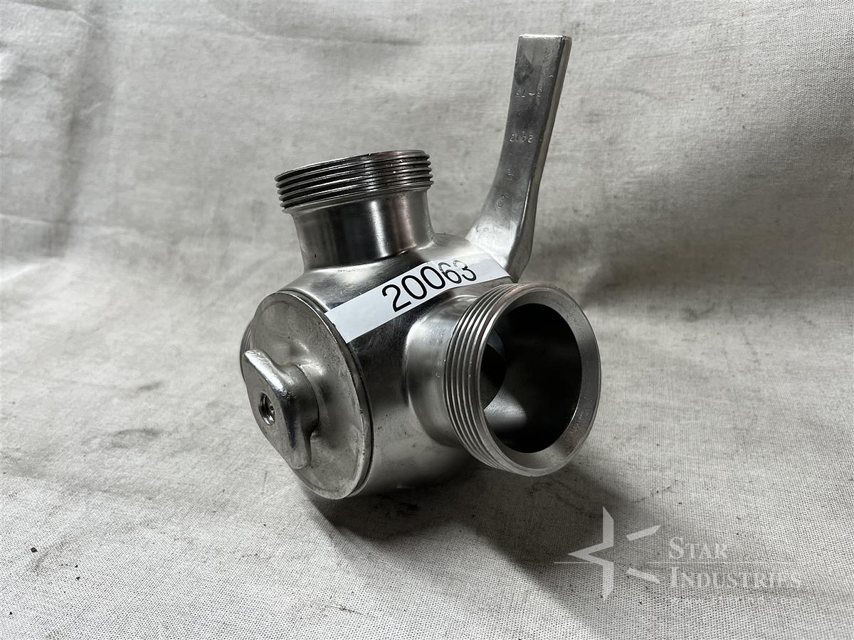 Used Stainless Steel T-Valve