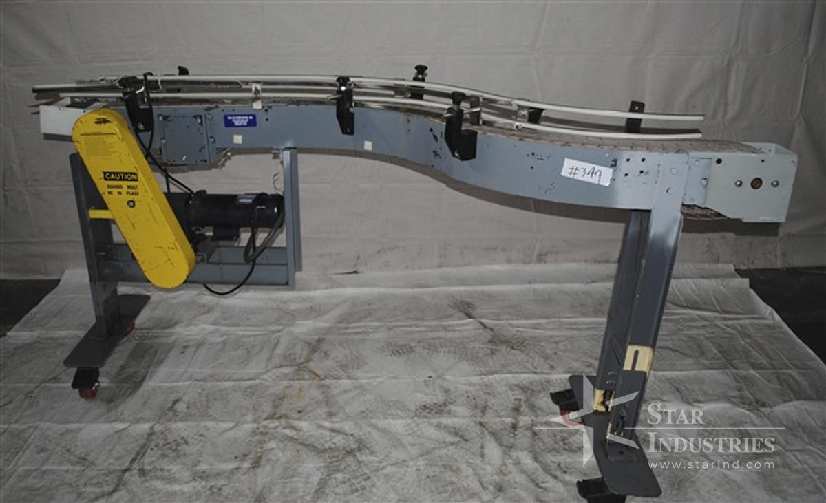Used 8' x 5" S Shape Conveyor