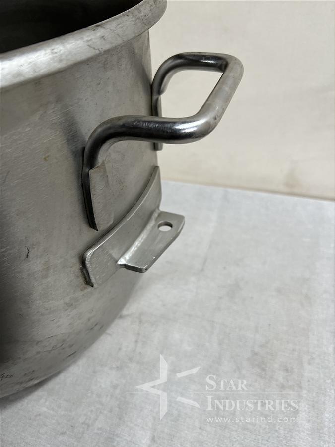Used Hobart Equivalent Stainless Steel Mixing Bowl 40 Quarts