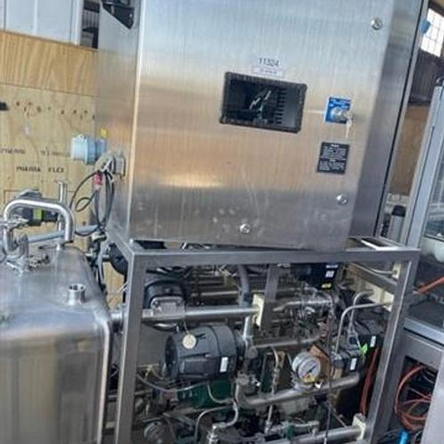 Used 40 gallon C.I.P. Skid