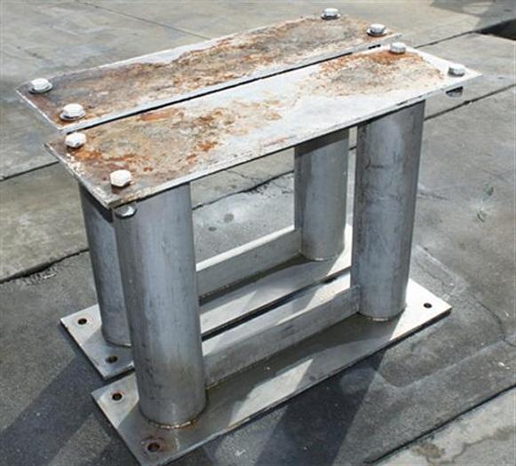 Used Patterson-Kelley 5 c.f. V-blender w/ Liquids-Solids Bar
