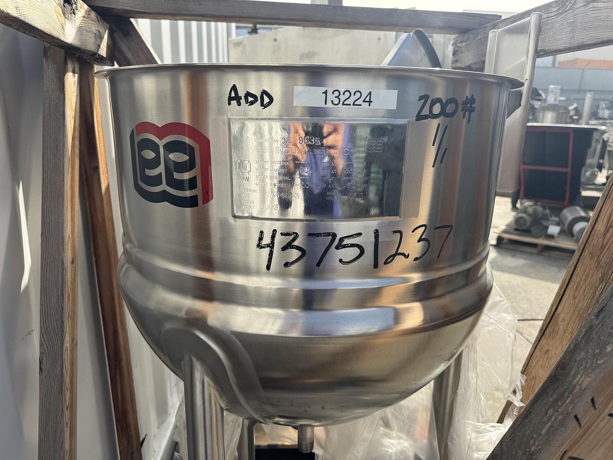 Used JACKETED TANK