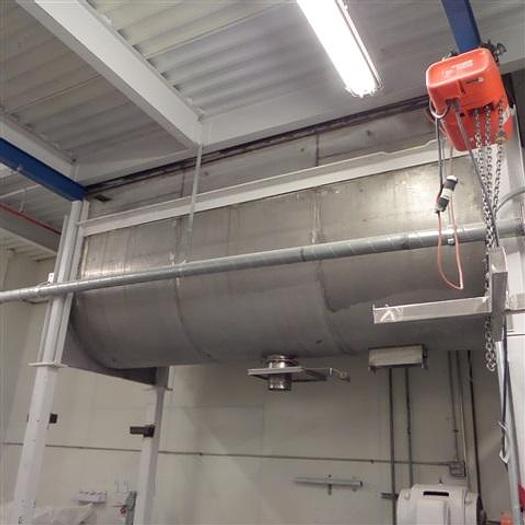 Used 270 c.f. S.S. Ribbon Blender