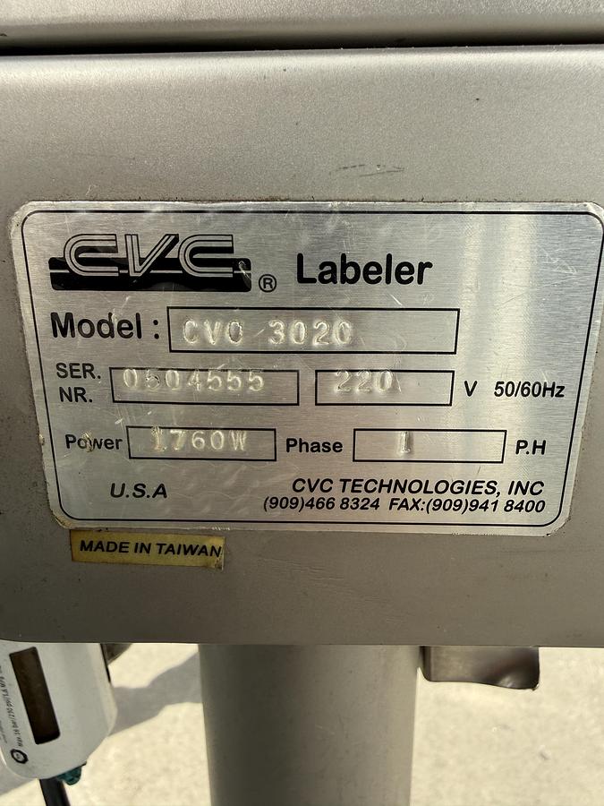 Used CVC LABELER