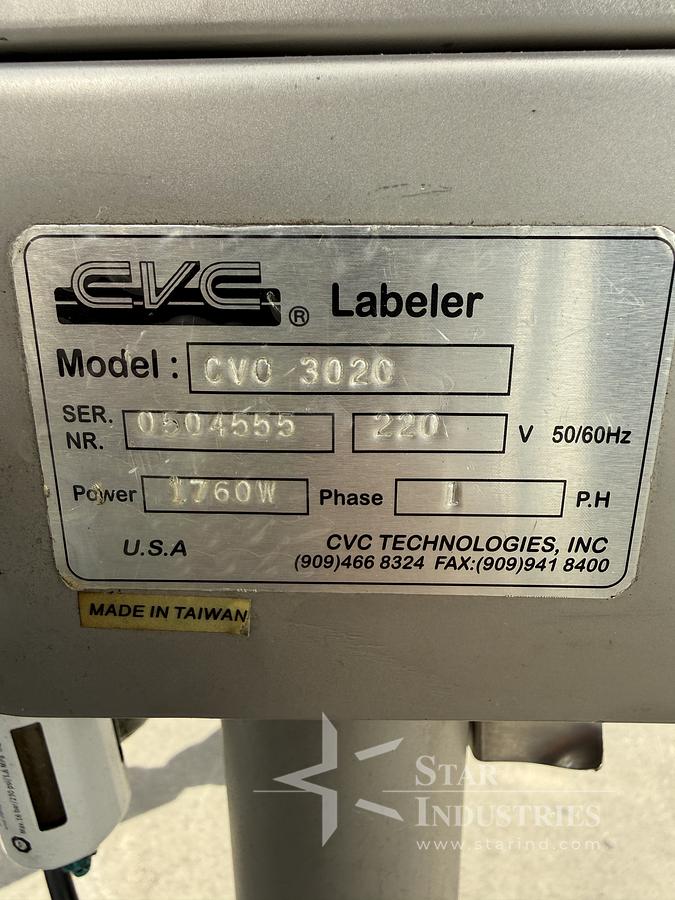 Used CVC LABELER
