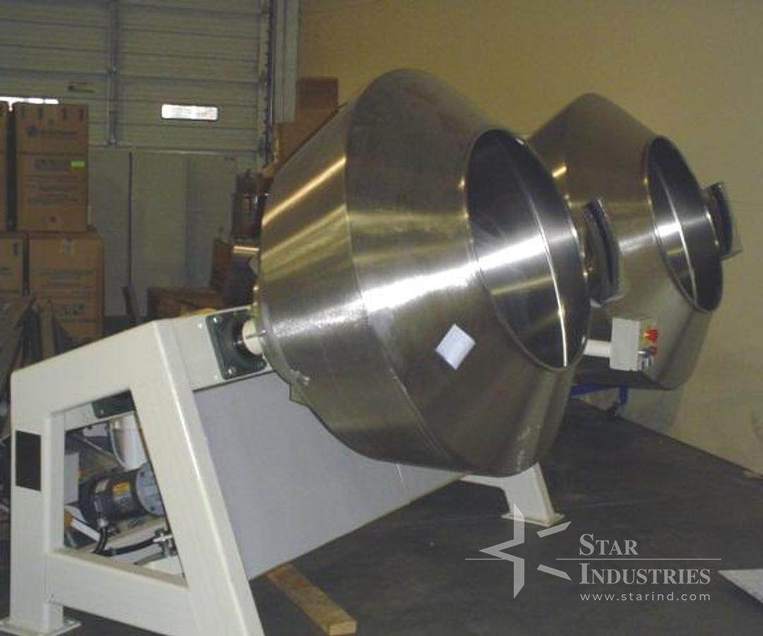 Used O'Hara 42" s.s. angular Coating Pans