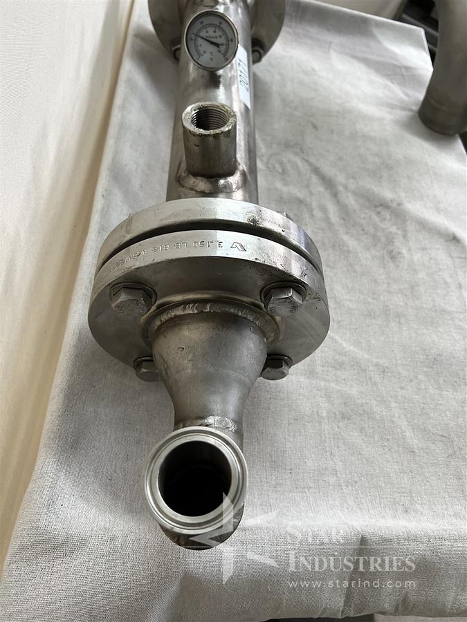Used Curved Stainless Steel Pipe for High Temperature Fluid