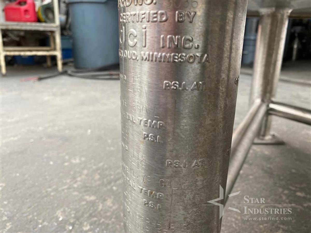 Used 350 Liter DCI Reactor