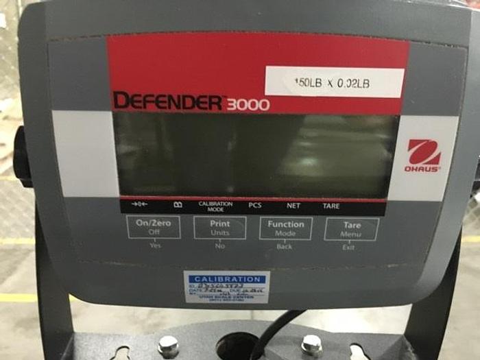 Used Ohaus Defender 3000, Model T31P Scale
