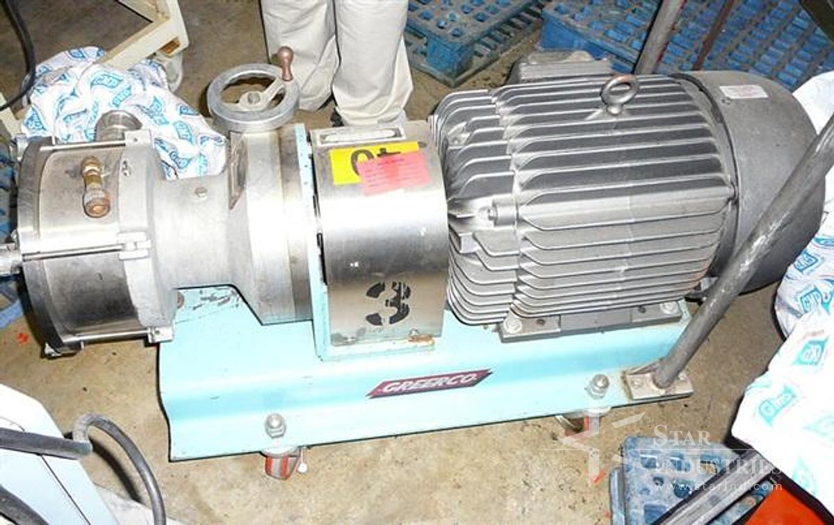 Used Greerco Inline 20 h.p. Mill