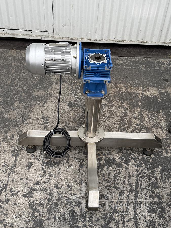 Used 48” Stainless Steel Rotary Accumulation Table