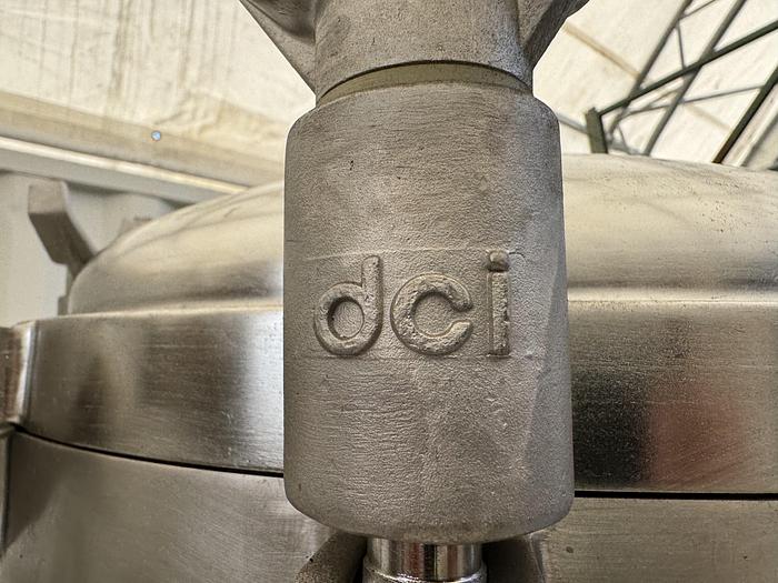 Used 1,000 Liter DCI Tank 316L