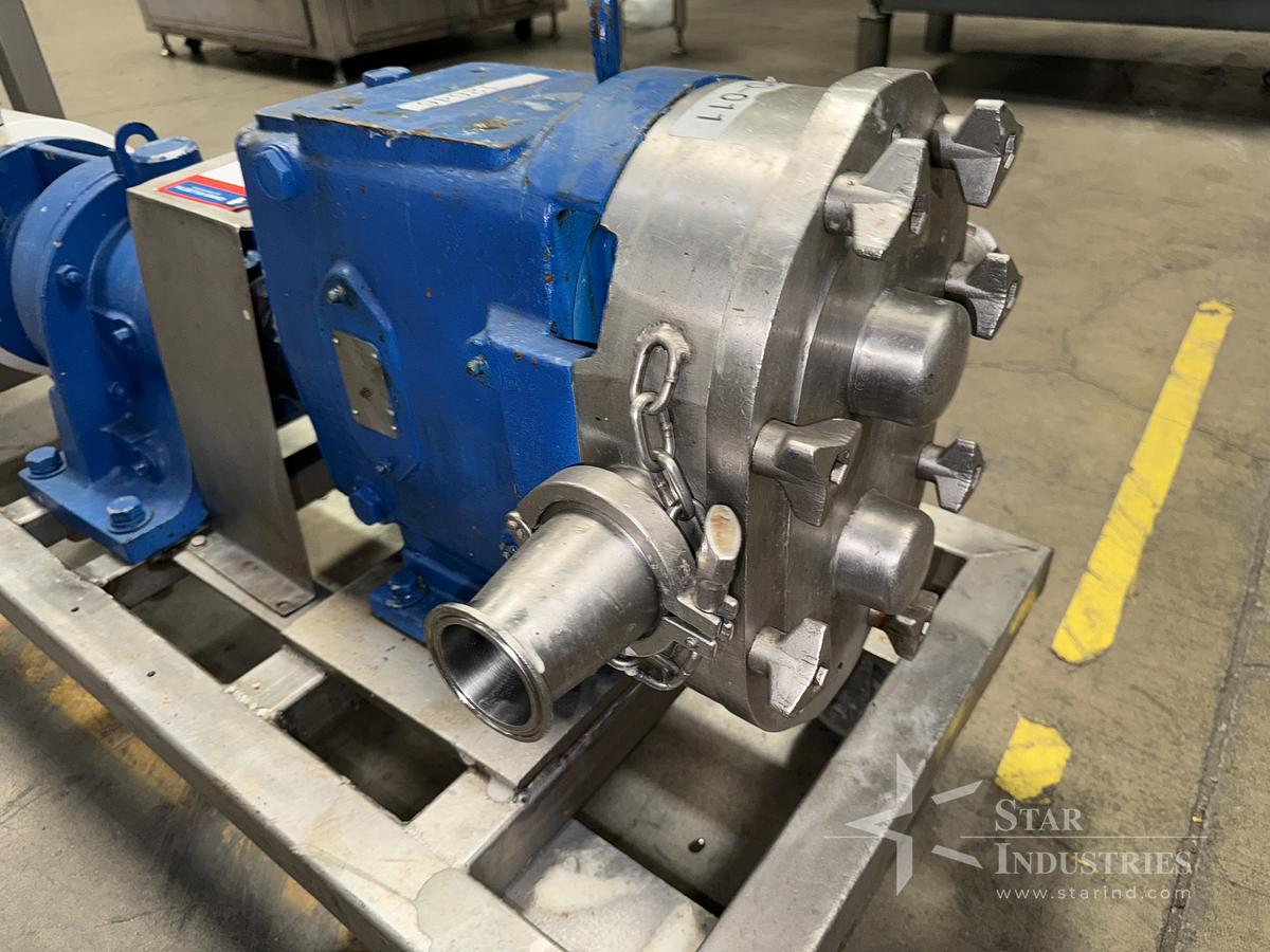 Used Liquid transfer Pump with 10HP Sterling Electric Motor