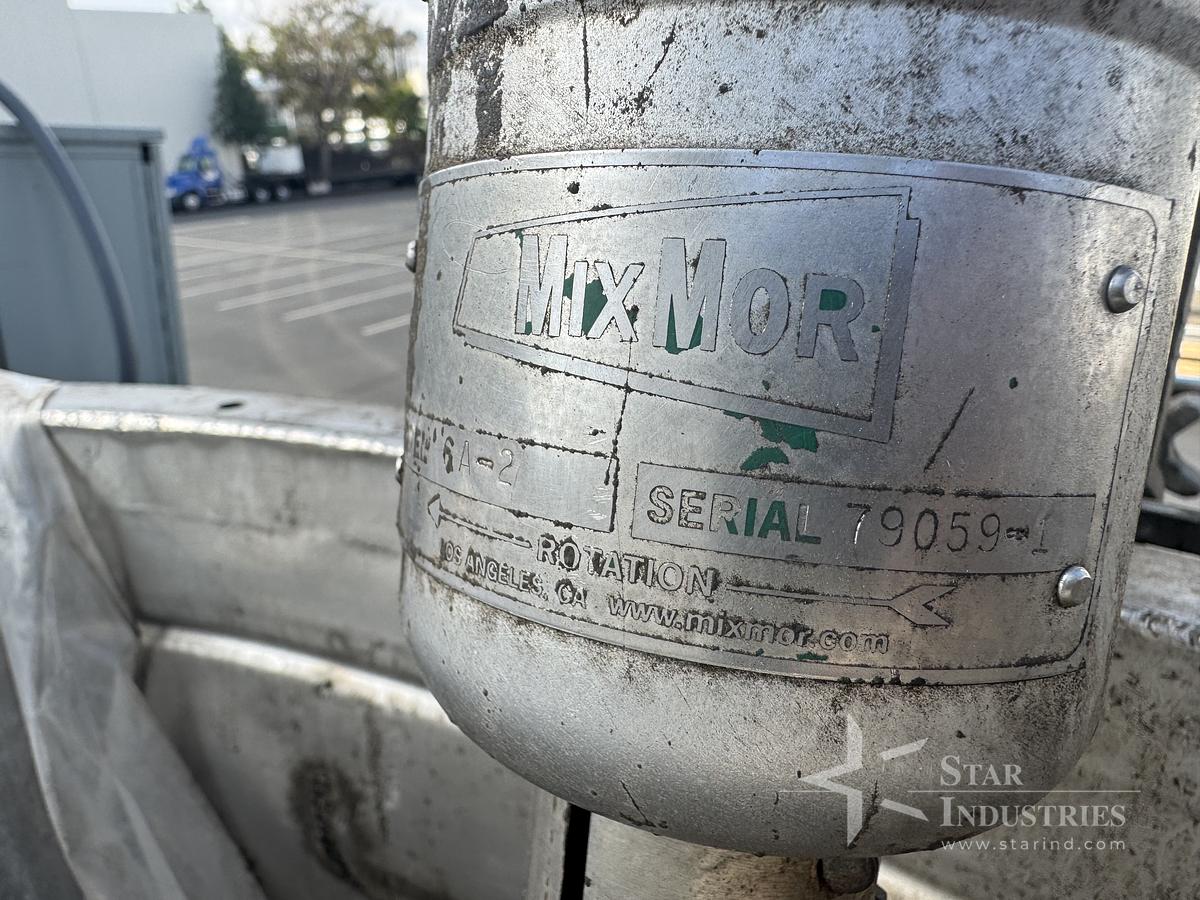 Used Tank, 800-Gallon, Stainless Steel, Agitated, MIX-MOR Mixer