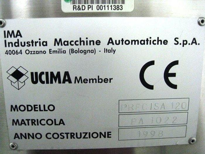 Used IMA Precisa 120 Capsule Sorter