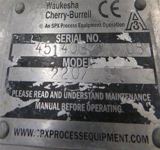 Used Waukesha 220/U2, 30 HP Pump Skid