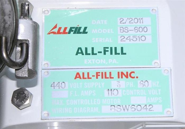 Used All-Fill BS-600 Powder Filler