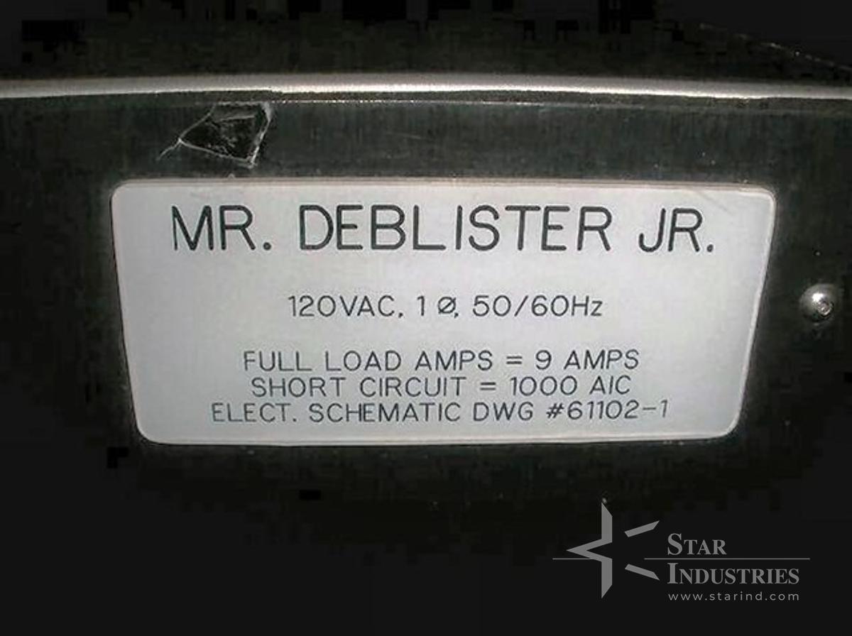 Used Mr. Deblister Jr Product Recovery System