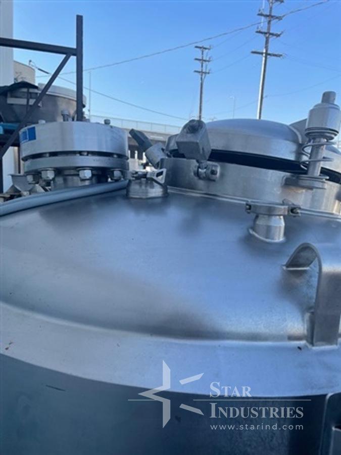 Used 1,220 liter DCI S.S. Jacketed Tank/Reactor