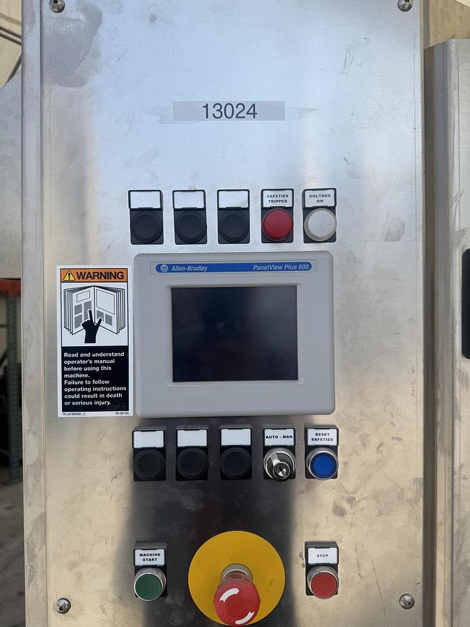 Used Arol Capper with Hopper and Elevator