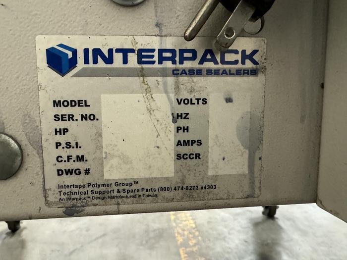 Used Interpack with Tape Head HSD 2000
