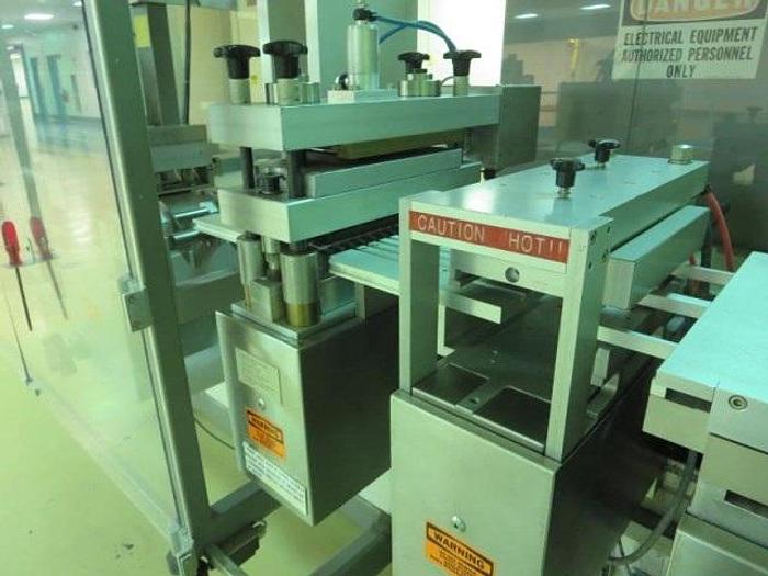 Used Uhlmann UPS4 Blister Line with Uhlmann C2205 Pac Cartoner