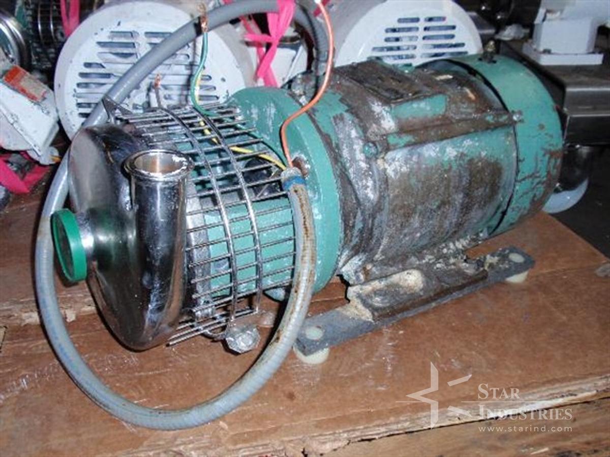 Used Tri Clover 216 2 h.p. s.s. Pump