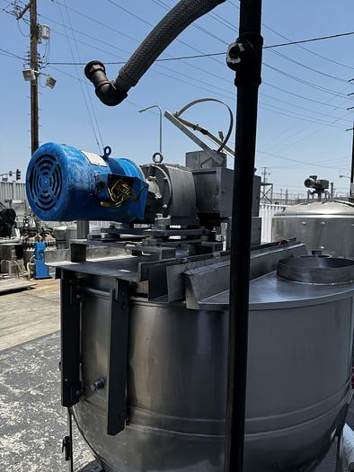 Used 250 Gallon Lee Single-motion Swept Jacketed Kettle