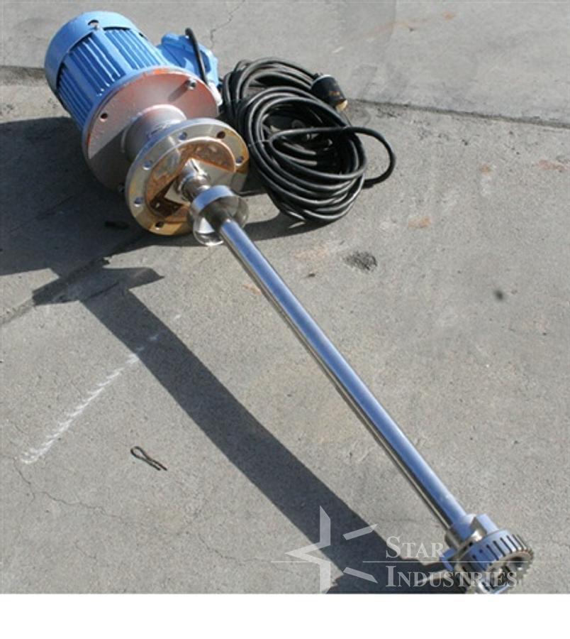 Used Ultra-Turax 5/2.5 h.p. Emulsifier