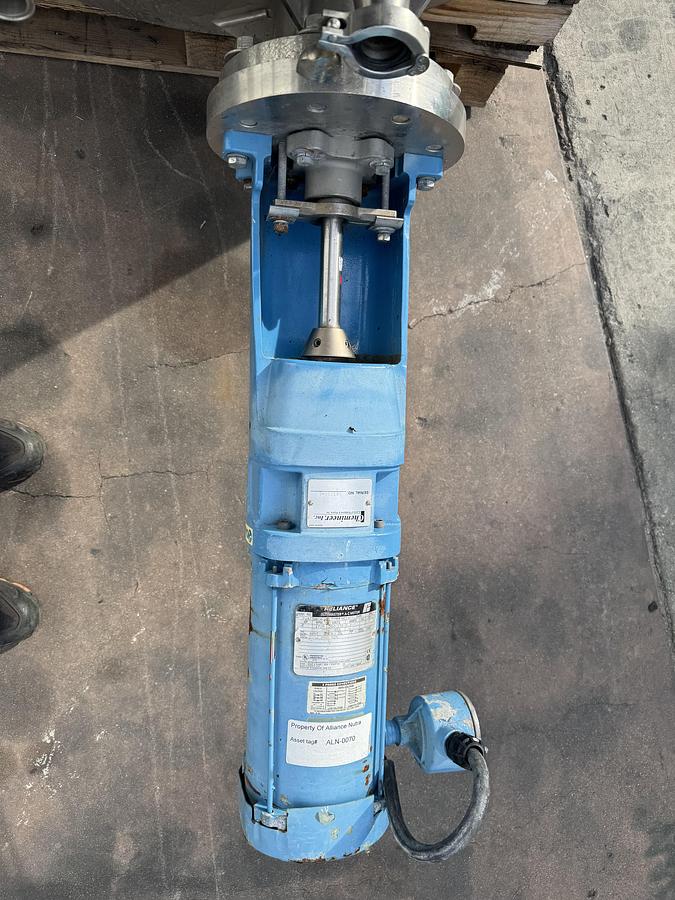 Used Cherry-Burrell 500 gallon Cap Jacketed w/Agitator