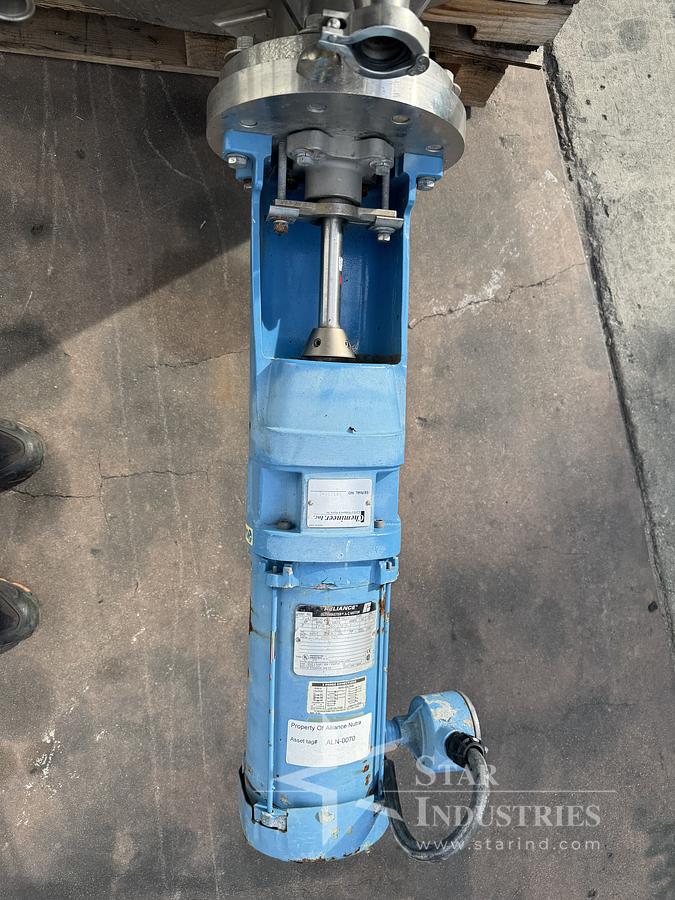 Used Cherry-Burrell 500 gallon Cap Jacketed w/Agitator