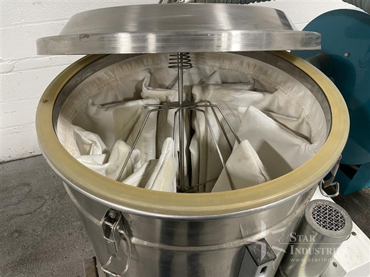 Used CFM Portable Industrial Vacuum, Model 3557/60 7.5