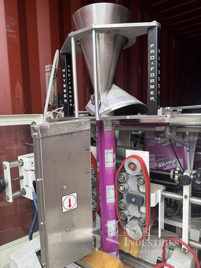 Used Hayssen Model EDGE Polyseal Bagger