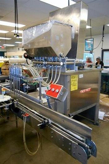 Used Pack West 8 Station Piston Filler