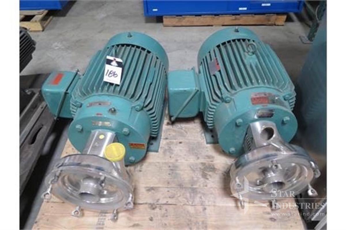Used 40 h.p. Tri-Flow Stainless Steel Pump