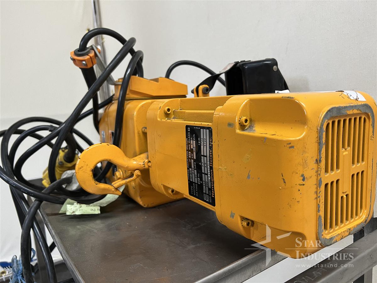Used Harrington Chain Hoist 1/4 Ton