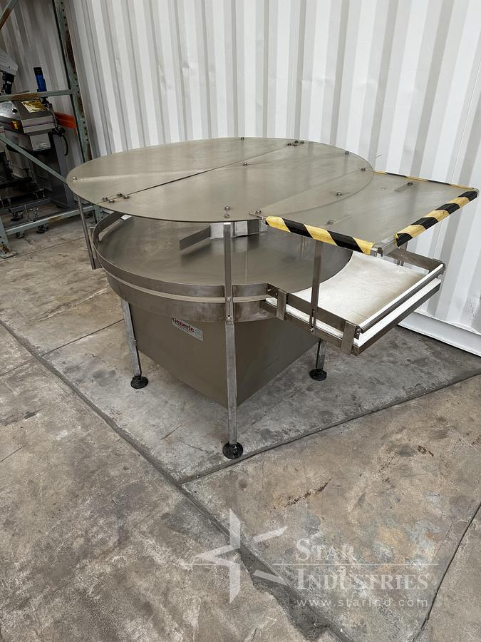 Used Generic 48'' S.S. Accumulating Table