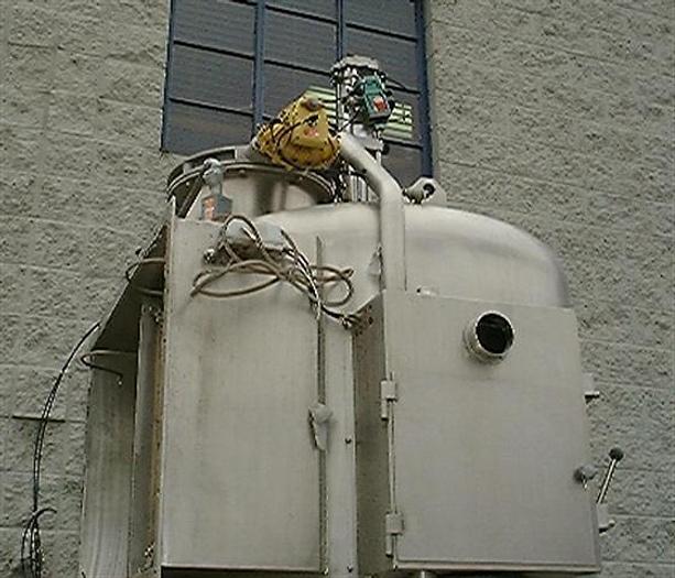 Used GEMCO 10 C.F. S.S. L-S JACKETED TWIN SHELL PROCESSOR