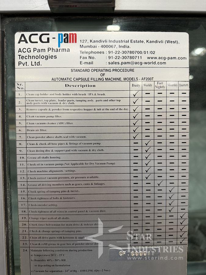 Used AGC-Pam 200T