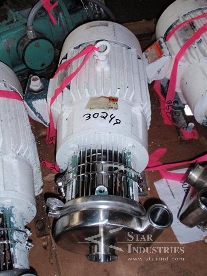 Used Tri Clover 216 2 h.p. s.s. Pump