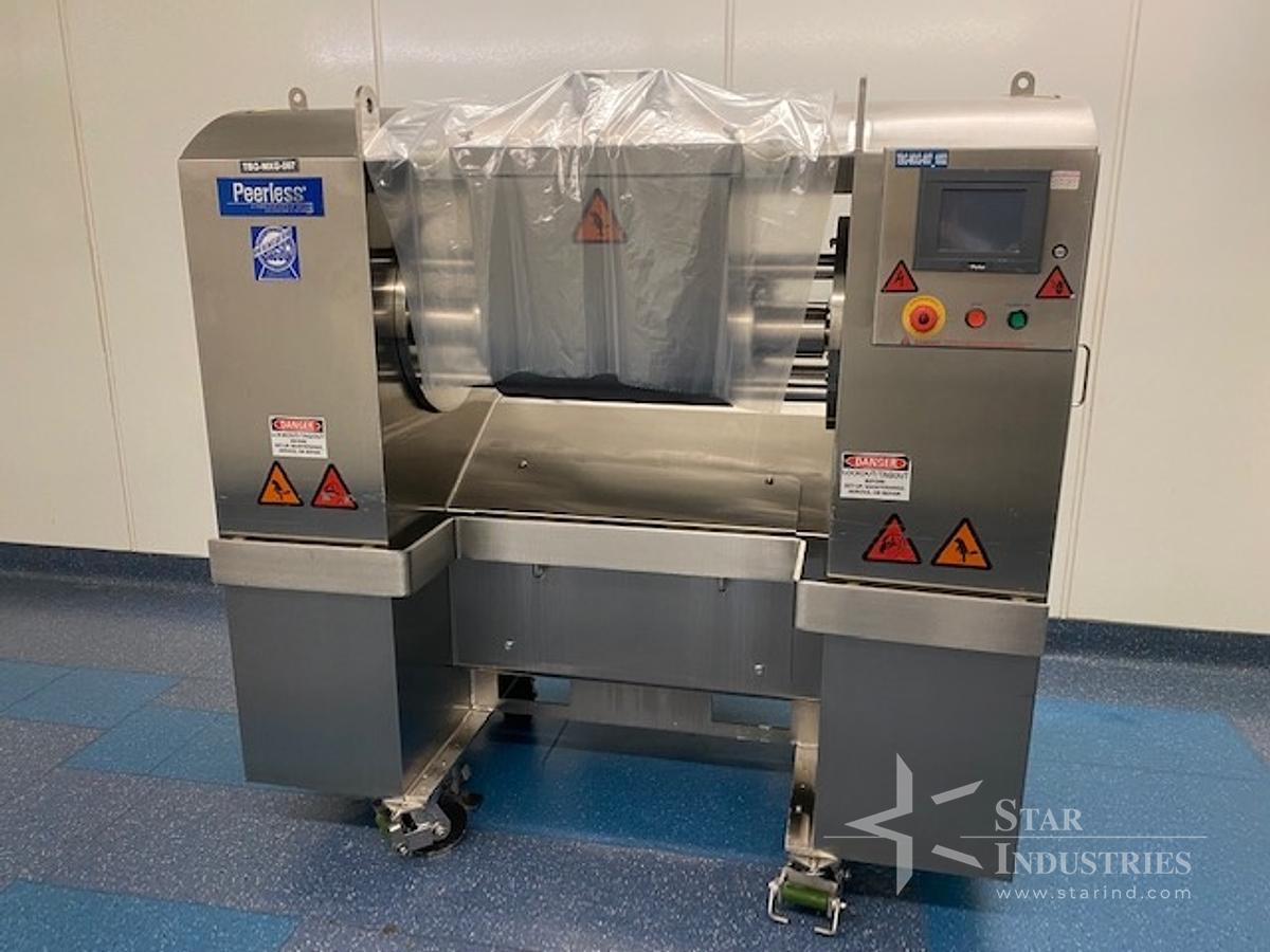 Used Peerless 10 cu. ft. Double Sigma Tilt Bowl Dough Mixer Model DA10