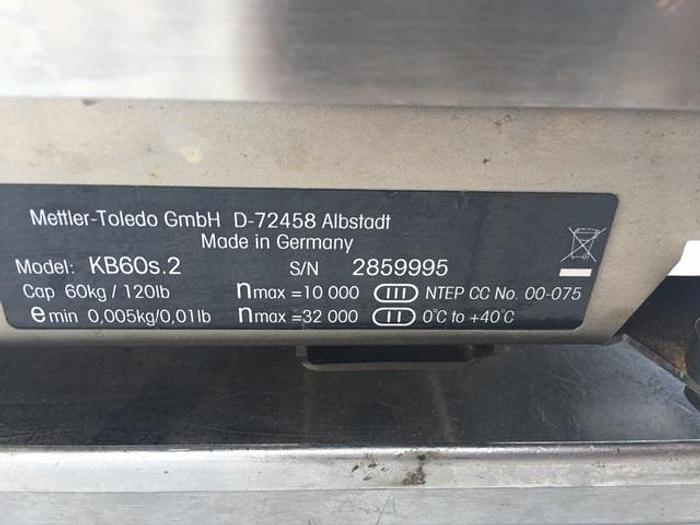 Used Mettler-Toledo 120 Lb Cap. Scale