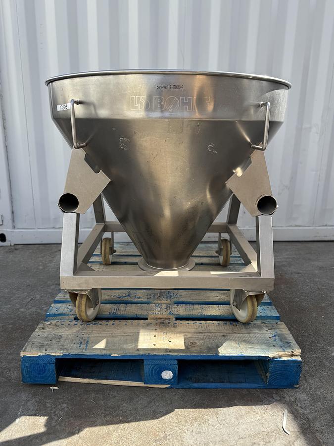 Used Stainless Steel Tote
