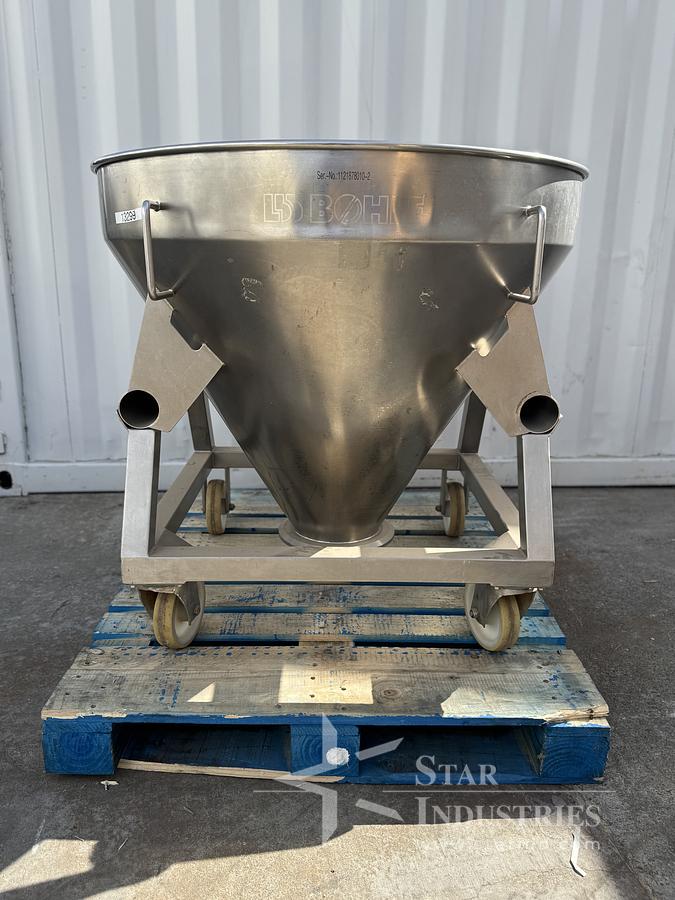 Used Stainless Steel Tote