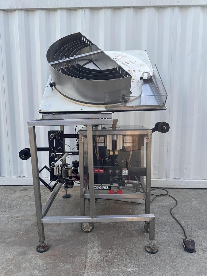 Used Go Packer 3000 with Disc Feed