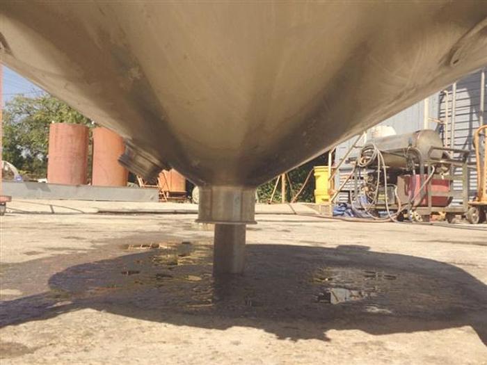 Used Walker 75 Gallon Stainless Steel Jacketed Tank