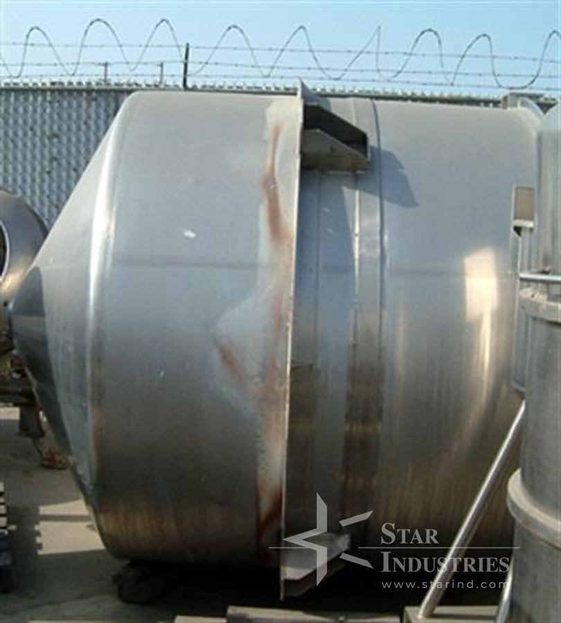 Used Lee Approx 1200 Gallon Stainless Tank