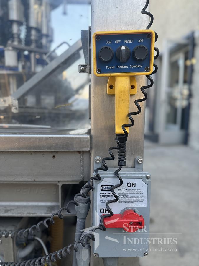 Used Zalkin Rotary Filler/Capper with Feeder