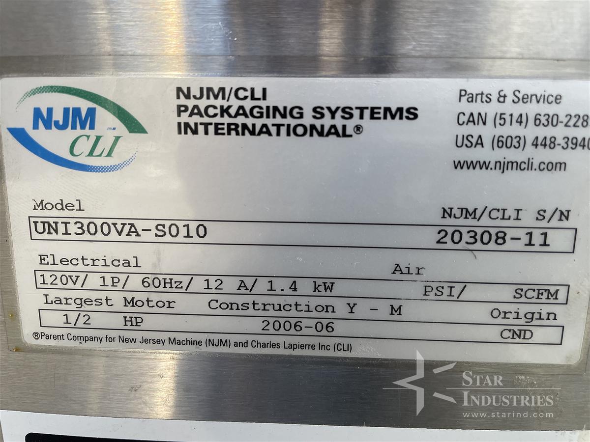 Used NJM Labeler UNI300VA-S010